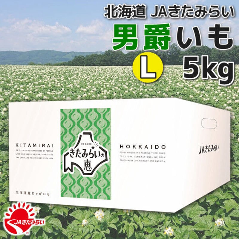 クール便]北見玉ねぎ+男爵いも 10kgセット【北海道 JAきたみらい産