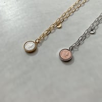 mixcolor coin necklace