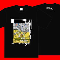 イヌイジュン画「PUNK!」Tシャツ Tokyo ver.