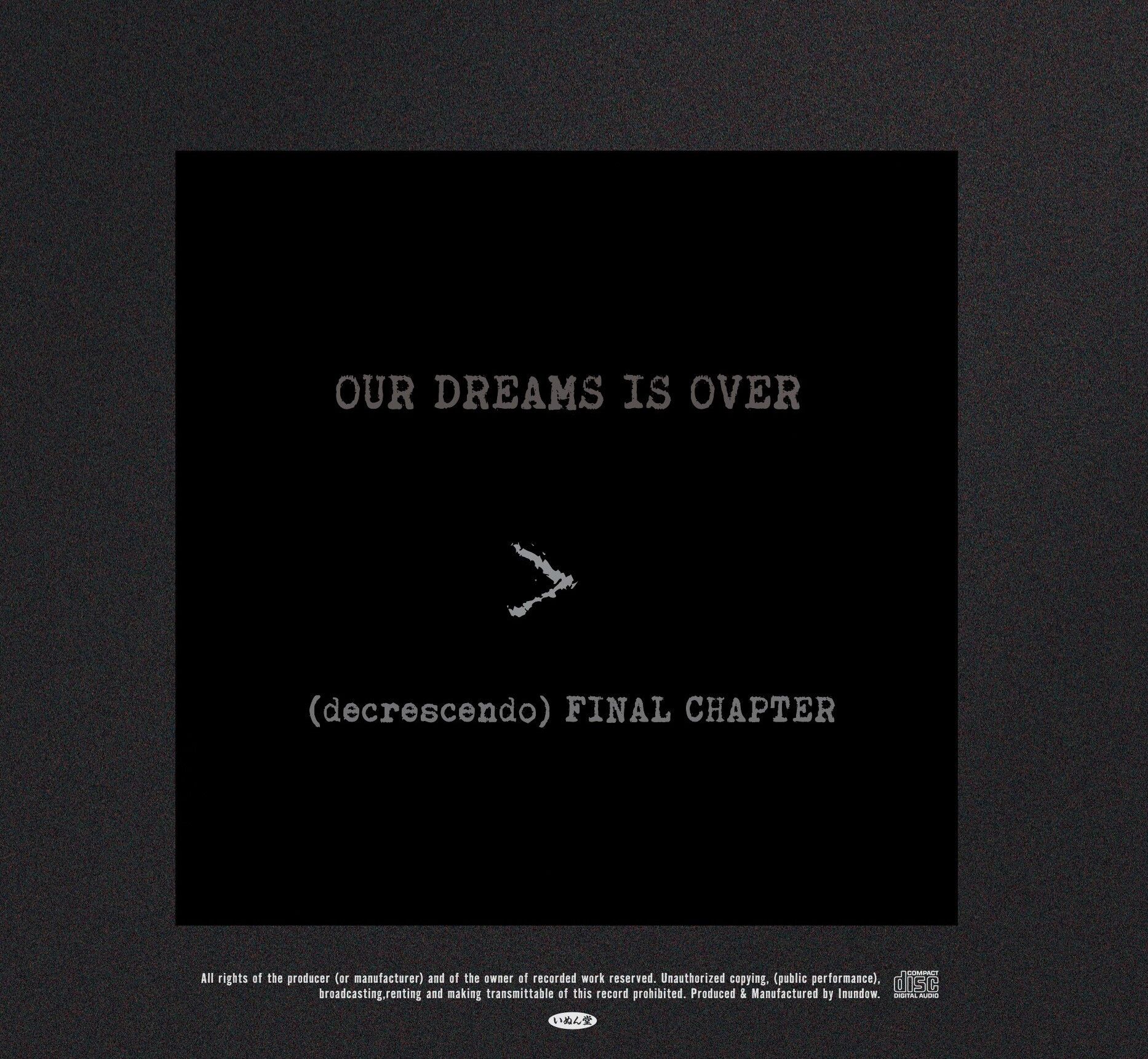 ゲロゲリゲゲゲ / >decrescendo レコード original