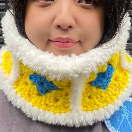 モフでも柄でもスヌード