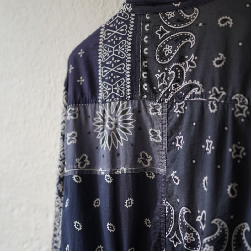 Bandana Patchwork 1st Jacket バンダナシャツジャケット / KAP Bandana Patchwork 1st Jacket バンダナシャツジャケット / KAP
