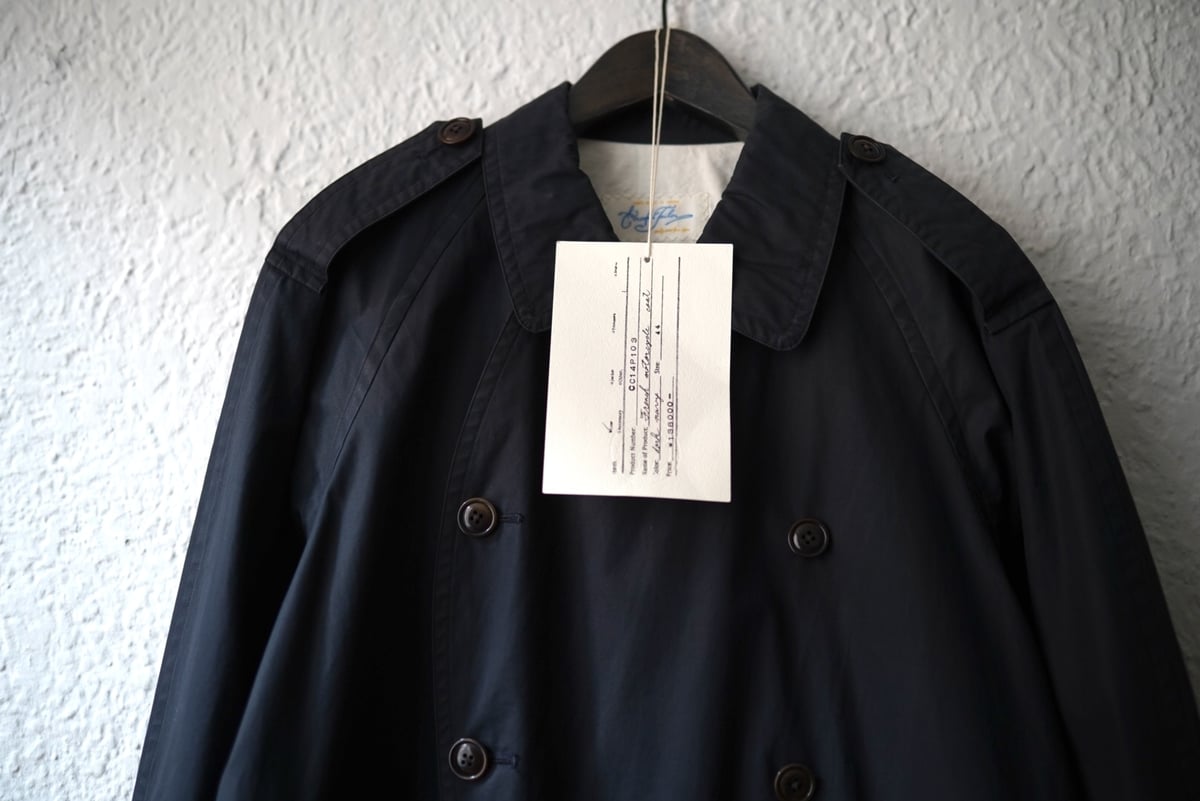 The crooked tailor クルーキッドテイラーステンカラーコート