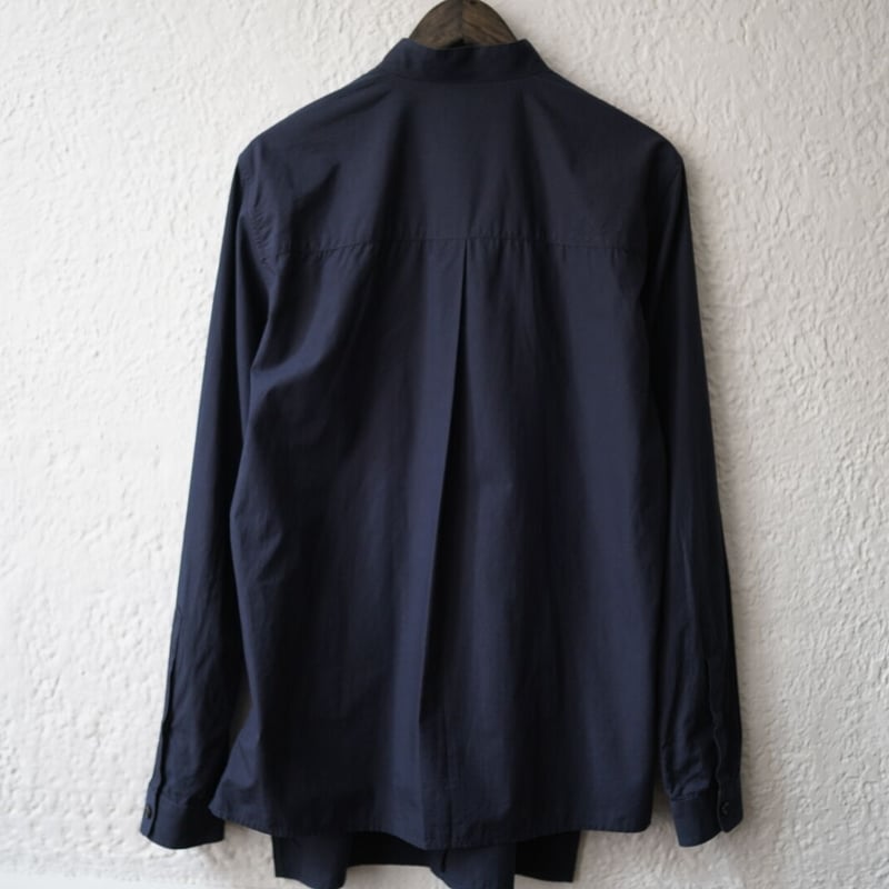コットンバンドカラーロングシャツ / DAMIR DOMA(ダミールドーマ) | D 