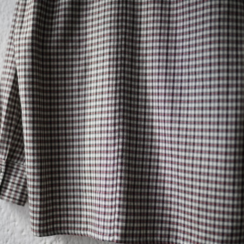 21AW 柿乃葉別注 Ex Broken Western Shirt ウールシルク 21AW 柿乃葉別注 Ex Broken Western Shirt ウールシルク