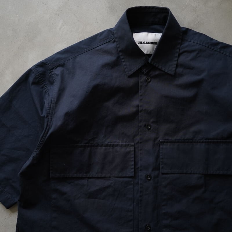 20SS “ARIEL” オーバーサイズ半袖ワークシャツ / JIL SANDER(ジルサンダ