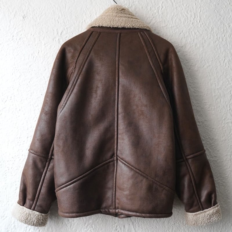 19AW WIDE COLLAR MOUTON COAT ワイドカラームートンコート / PE 19AW WIDE COLLAR MOUTON COAT ワイドカラームートンコート / PE