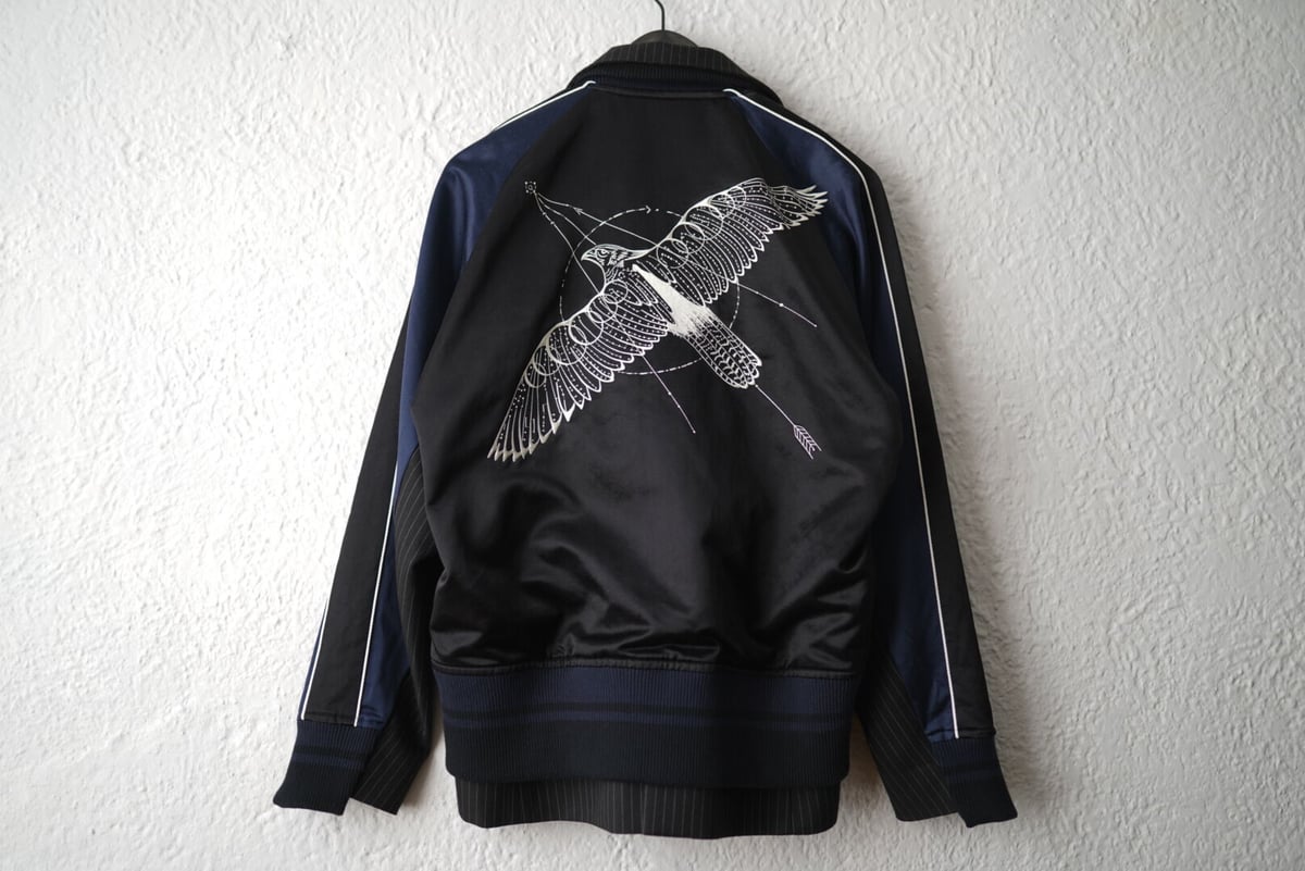 Sacai 19ss Dr.woo ドッキング スカジャン サイズ1