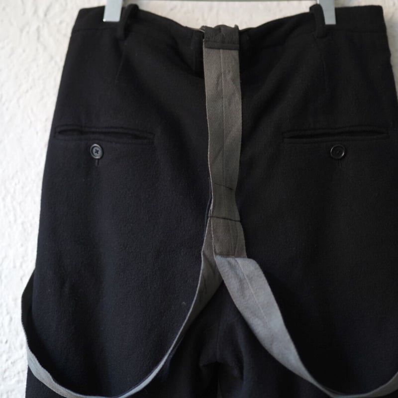 16AW ウールアルパカサスペンダーパンツ / Geoffrey.B.Small 16AW ウールアルパカサスペンダーパンツ / Geoffrey.B.Small
