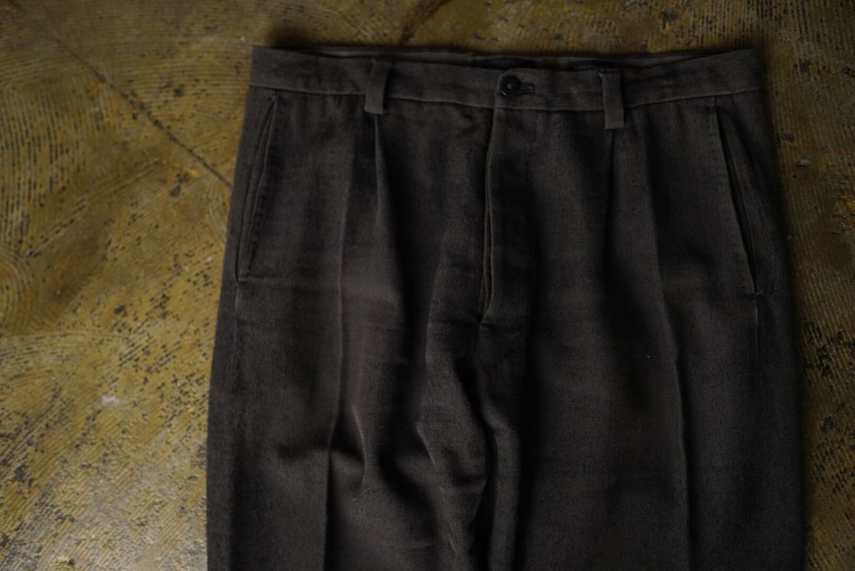 OPUS JAPAN 起毛コットントラウザーズパンツ / IGARASHI TROUSERS...