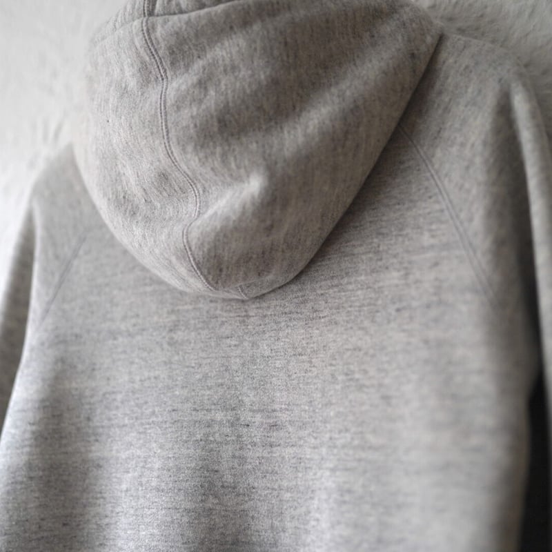 14AW カシミヤコットンスウェットプルオーバーパーカー / BATONER 