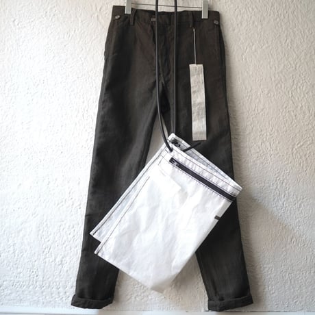 20AW L-POCKET TROUSERS ウールペーパートラウザーズパンツ / taichi murakami(タイチムラカミ)