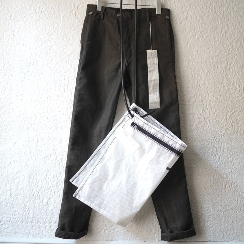 20AW L-POCKET TROUSERS ウールペーパートラウザーズパンツ / taich...