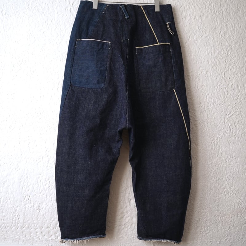 22AW EROS デニムワイドトラウザーズパンツ / Project by H 