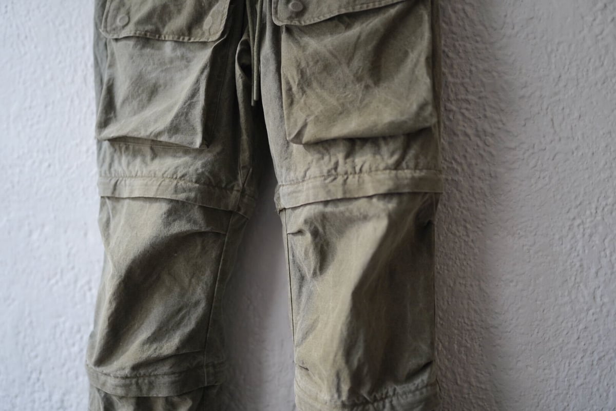 REMOVAL PANTS テント解体再構築ミリタリーカーゴパンツ / READYMADE(レ