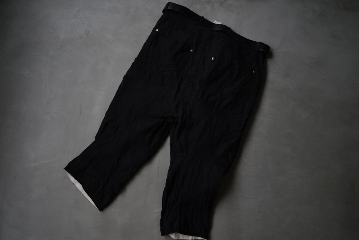 18SS Belt Jean リネンウールベルトジーン パンツ / Paul Harnden(...