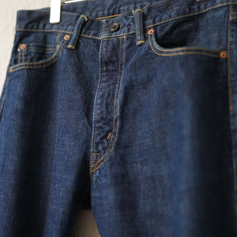 Denim Tapered Trousers デニムテーパードトラウザーズパンツ ジーンズ 