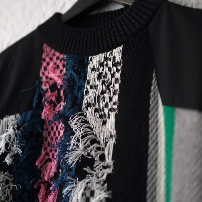 22SS Rug Jacquard Knit Pullover ラグジャガードニット 22SS Rug Jacquard Knit Pullover ラグジャガードニット