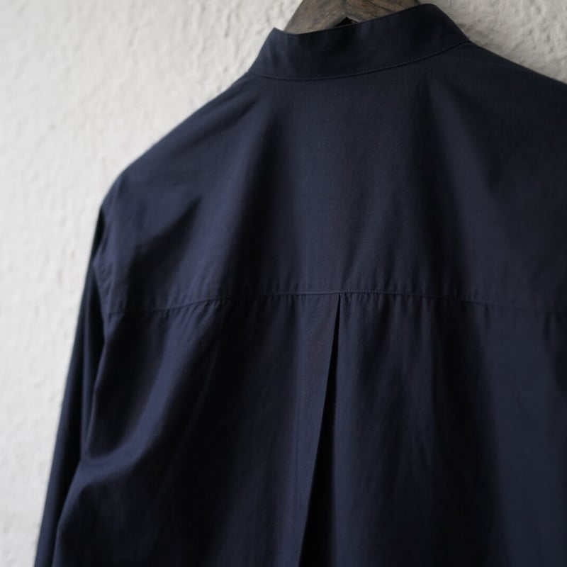コットンバンドカラーロングシャツ / DAMIR DOMA(ダミールドーマ) | D 