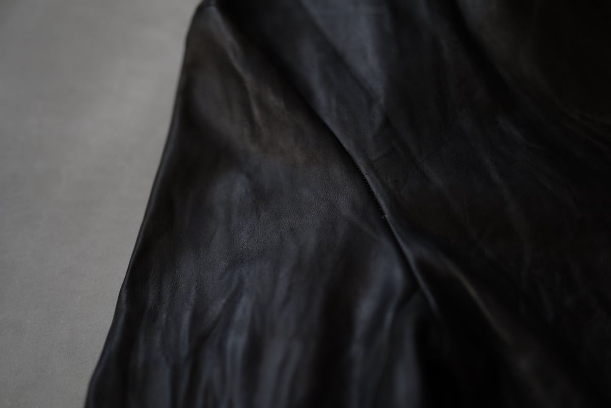 15AW HIGH NECK JACKET HorseLeather / taichi mur 15AW HIGH NECK JACKET HorseLeather / taichi mur
