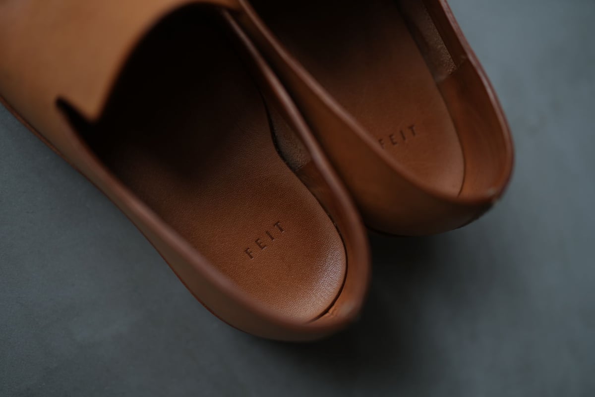 HAND SEWN SLIPPER ハンドソーンレザースリッポン 41 / FEIT(ファイト