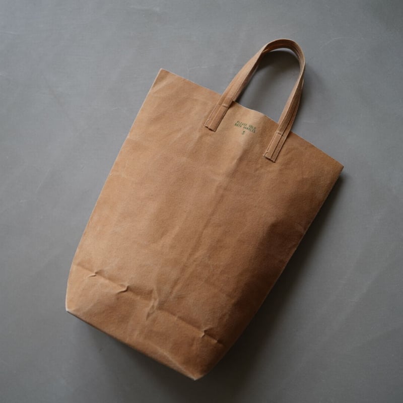 舟形バッグ 蝋引きキャンバスバッグ / 瀧川かずみ | D 