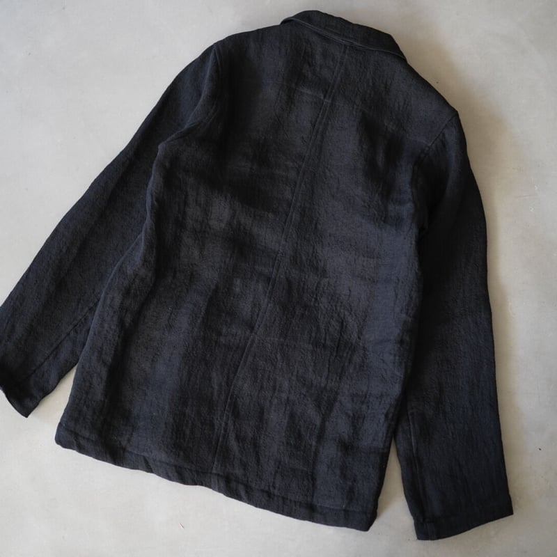21SS W26/LB リネンカバーオールジャケット / ARCHIVIO j.M.Ribot 