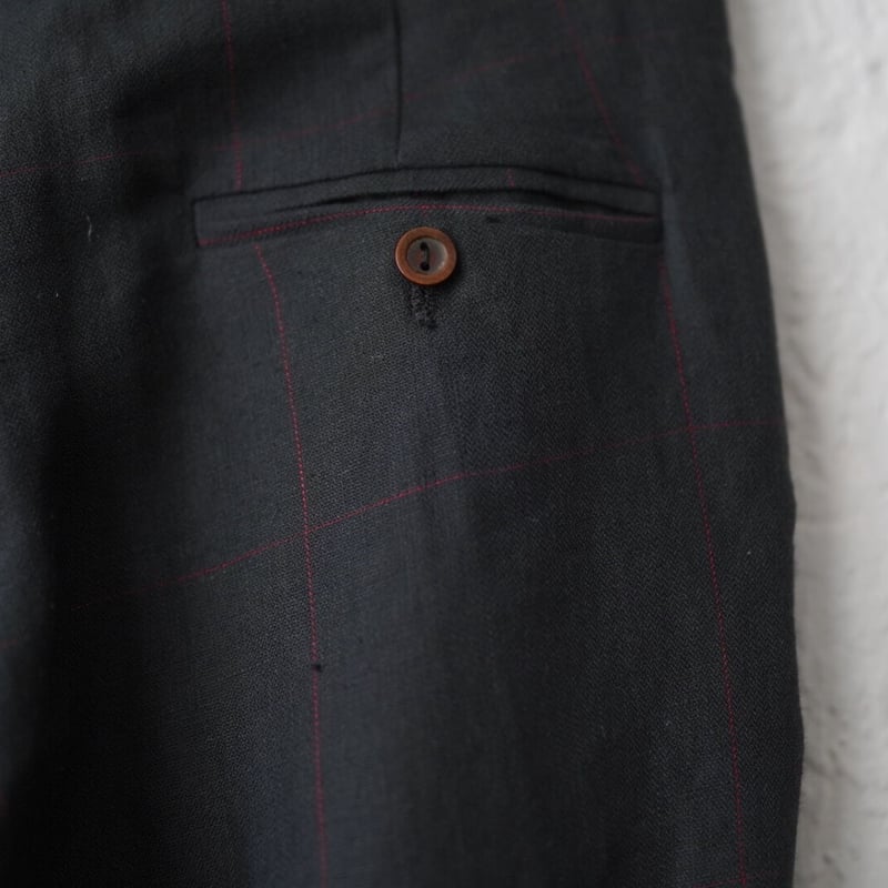22SS リネントラウザーズパンツ / ARCHIVIO J.M.Ribot 22SS リネントラウザーズパンツ / ARCHIVIO J.M.Ribot