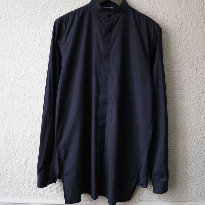 コットンバンドカラーロングシャツ / DAMIR DOMA(ダミールドーマ) | D 