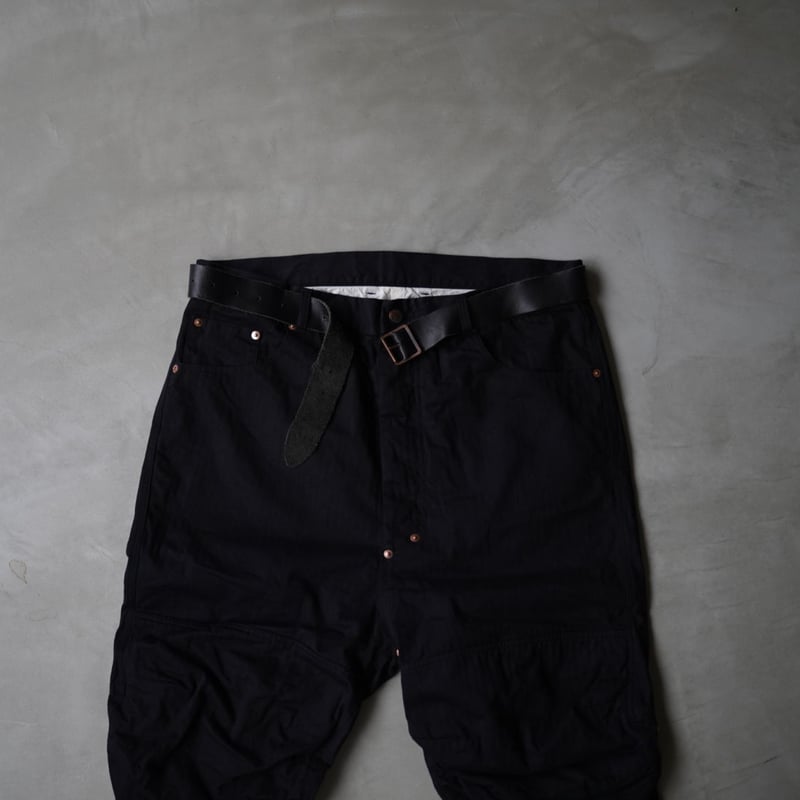 19SS Belt Jeans コットンベルトジーン パンツ / Paul Harnden(ポ 19SS Belt Jeans コットンベルトジーン パンツ / Paul Harnden(ポ