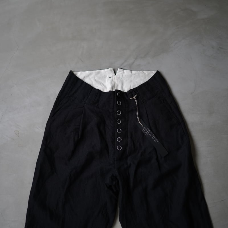 18AW SABRON TRS-HB ウールリネンサルエルパンツ / KLASICA(クラシカ