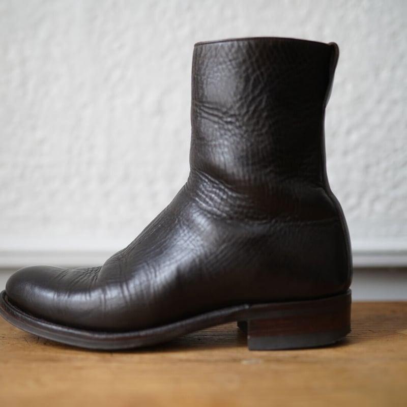20SS Herald Boots ホースレザーサイドジップレザーブーツ 20SS Herald Boots ホースレザーサイドジップレザーブーツ