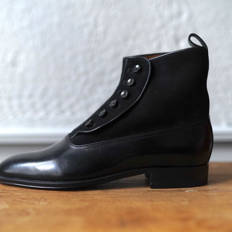 Le Yucca’s プレーントゥ ブーツ BLACK サイズ41 Le Yucca's Plain Toe Boots, Black – Keylime Tokyo