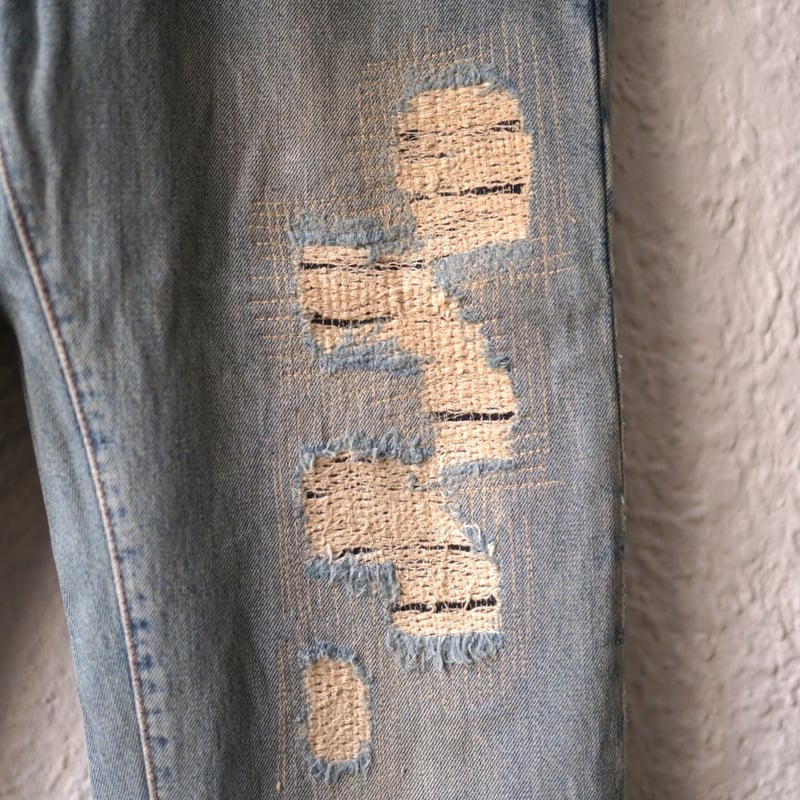 06SS エディ期 クラッシュ加工デニムパンツ / Dior HOMME 06SS エディ期 クラッシュ加工デニムパンツ / Dior HOMME