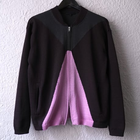 OMAR AFRIDI 22aw ジップアップ ニットブルゾン 【公式通販】