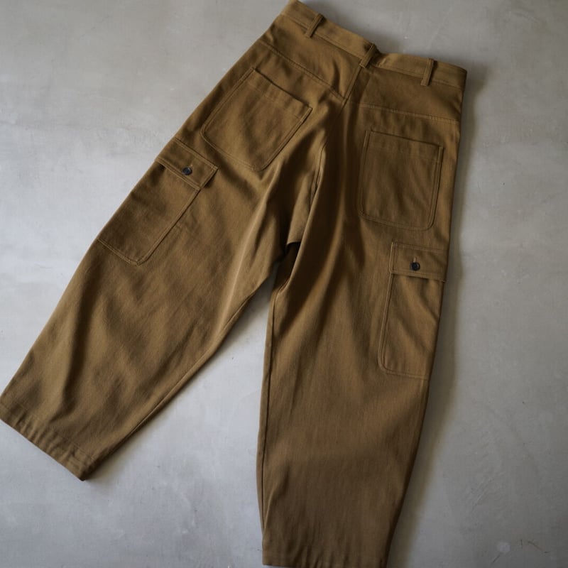 20AW コットンウールミリタリートラウザーズパンツ / O PROJECT(オー 