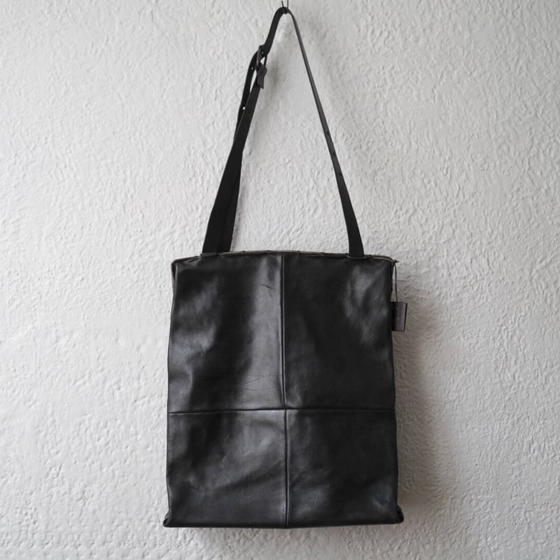 BN2-CAR キャメルレザー口金ショルダーバッグ / m.a+(エムエークロス 