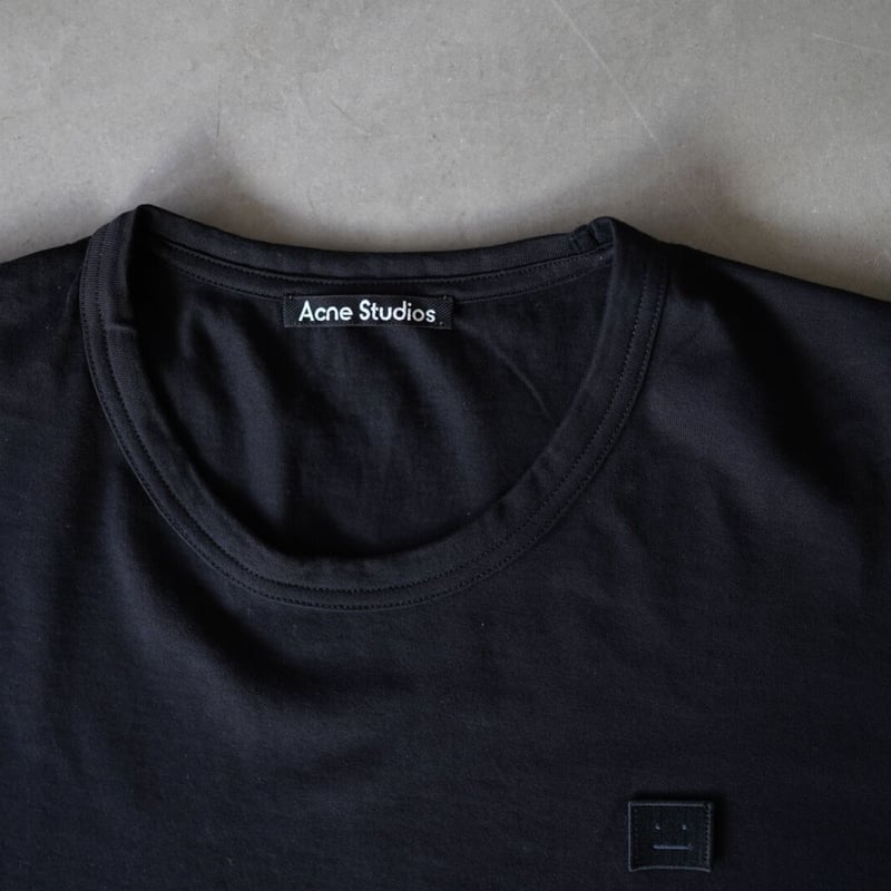 ワッペンTシャツ ブラック / ACNE STUDIOS(アクネストゥディオス) | D