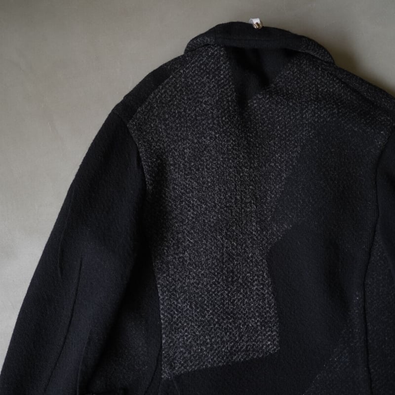 11AW パッチワークニットジャケット / LABEL UNDER CONSTRUCTION(