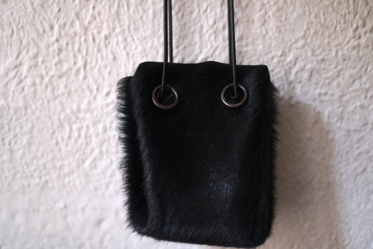 tagliovivo HUES ExclusiveCulatta 巾着　ブラック tagliovivo HUES ExclusiveCulatta 巾着ブラック