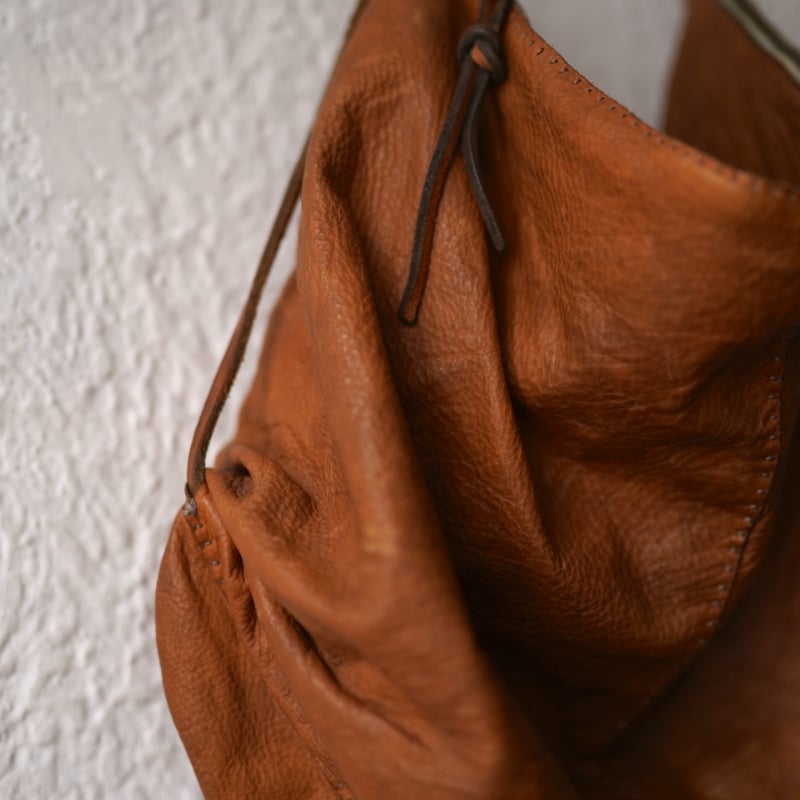 レザーショルダーバッグ/ isabella stefanelli