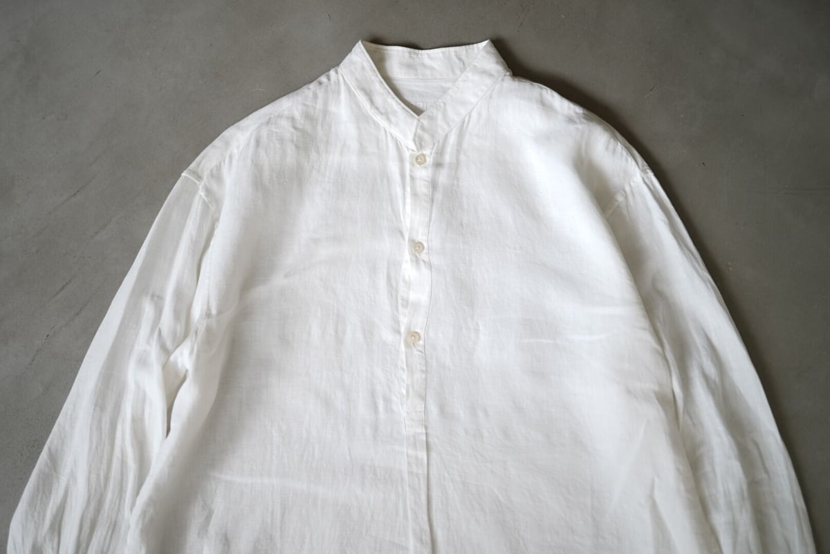 20SS プルオーバーリネンシャツ / BOURRIENNE PARIS X 20SS プルオーバーリネンシャツ / BOURRIENNE PARIS X