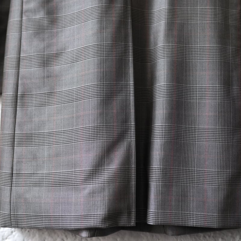 10AW チェック柄ステンカラーコート / Maison Martin Margiela 10AW チェック柄ステンカラーコート / Maison Martin Margiela