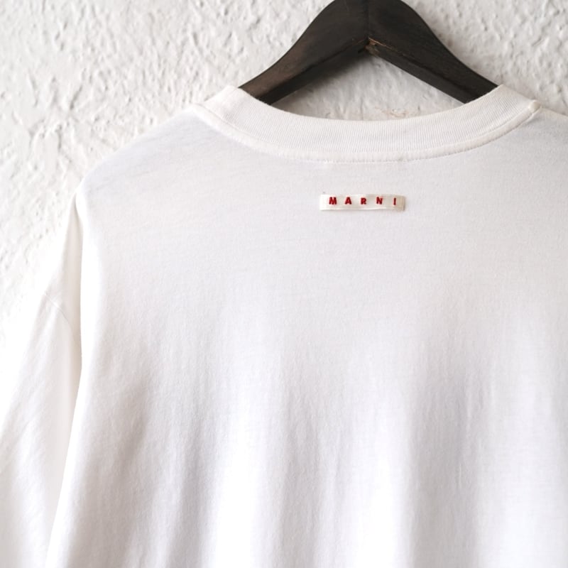 20SS ハンドペイントロゴプリント半袖Tシャツ / MARNI(マルニ) | D ...