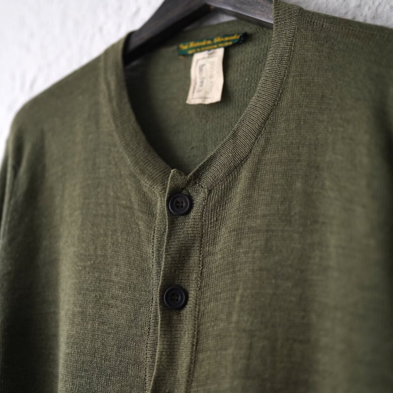 初期 リネンニットカーディガン / Paul Harnden(ポールハーデン) | D  