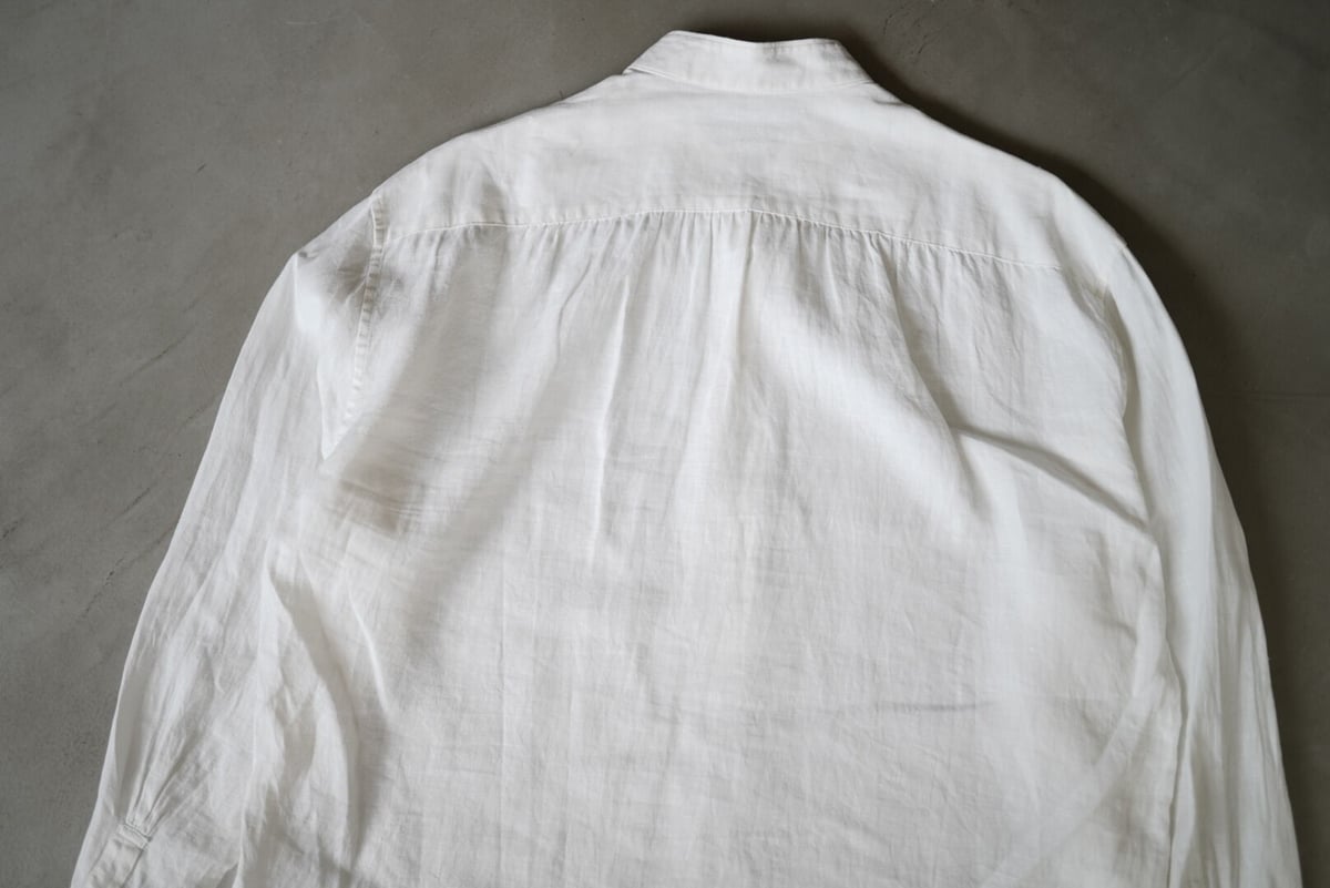 20SS プルオーバーリネンシャツ / BOURRIENNE PARIS X(ブリエンヌ パリ 20SS プルオーバーリネンシャツ / BOURRIENNE PARIS X(ブリエンヌ パリ