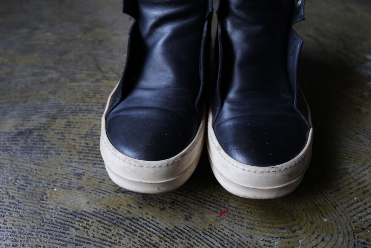 16SS Island Dunk アイランドダンクレザースニーカー / Rick Owens(...