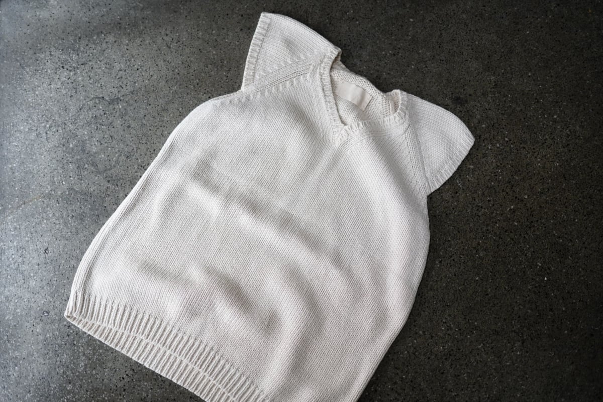 1997AW ARCHIVE 仮縫いニットベスト / Maison Martin Margie