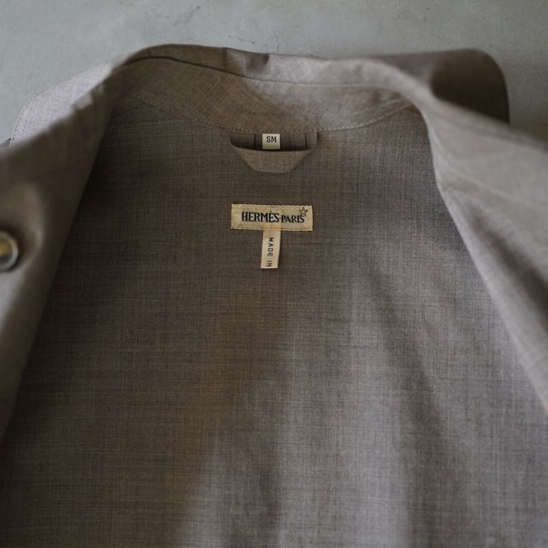 マルジェラ期 ×MACKINTOSH ゴム引きショートトレンチコート マルジェラ期 ×MACKINTOSH ゴム引きショートトレンチコート