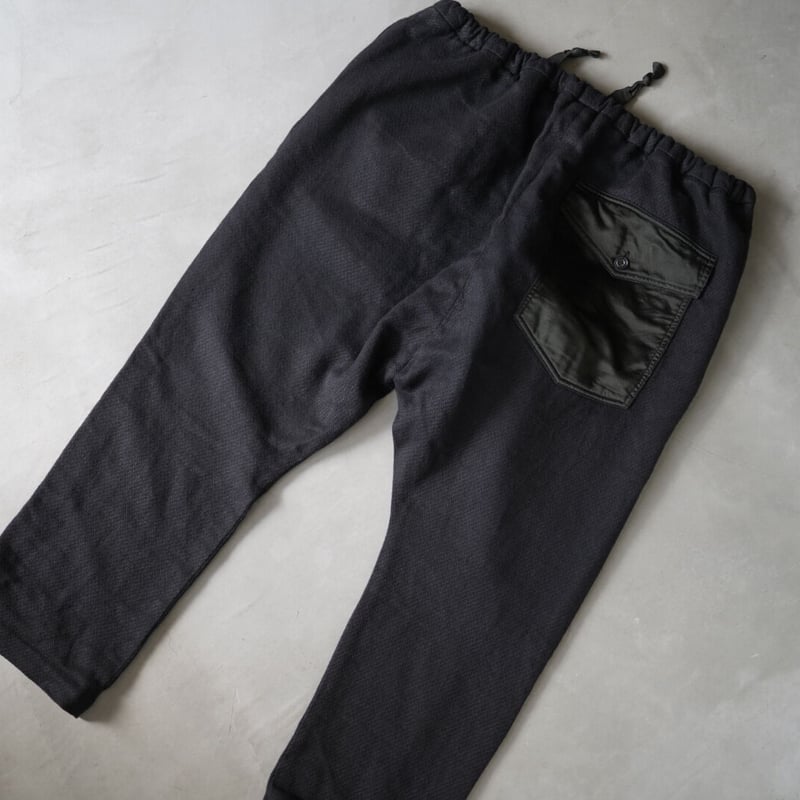 19AW “CHRONO” カシミヤウールリネンイージーパンツ / Geoffrey.B.Sm